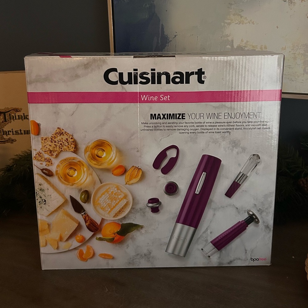 NEW Cuisinart Wine Set
